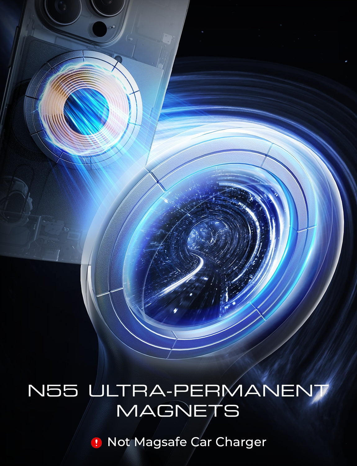 MagSafeカーマウント用LISEN