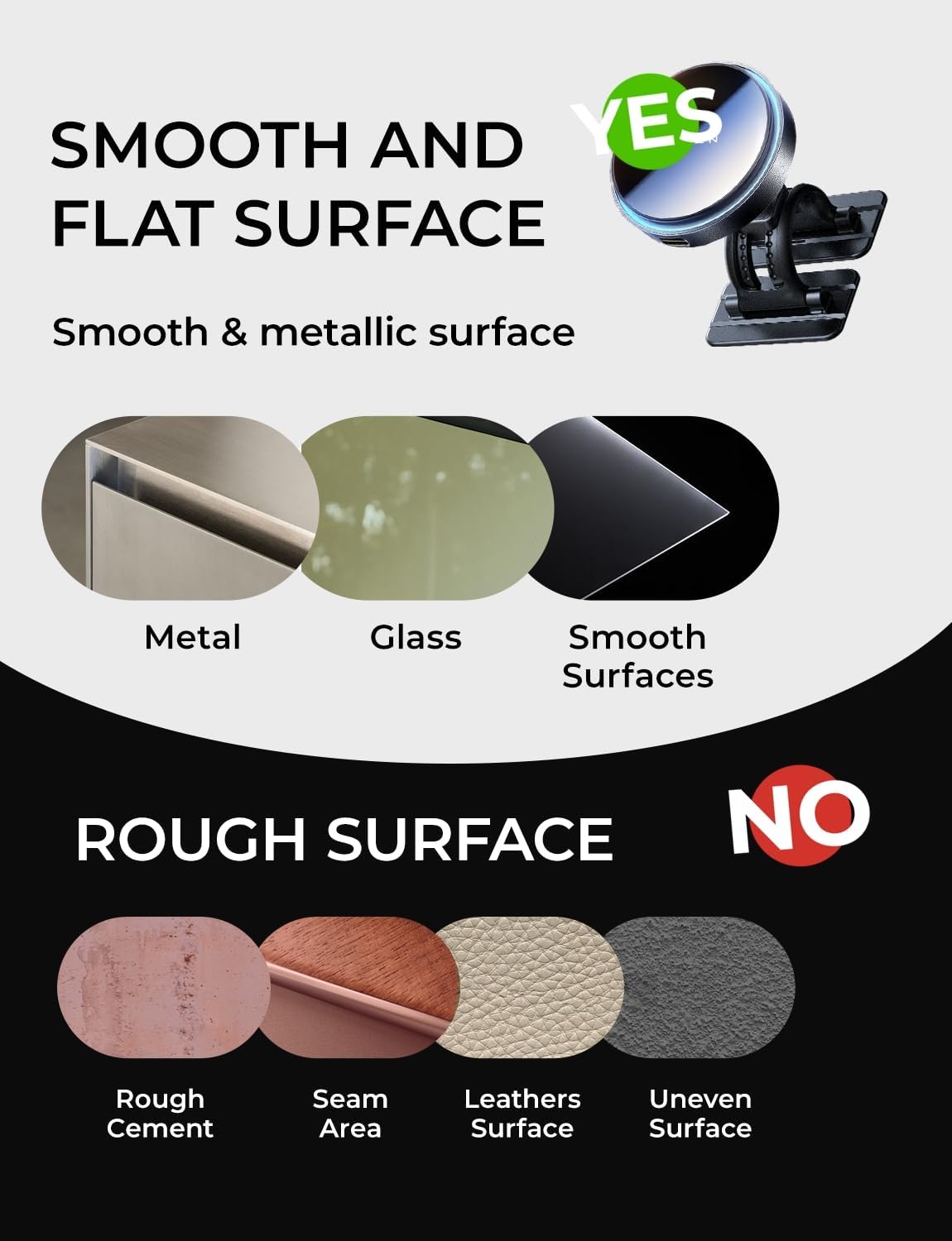 Lisen Magsafe 車載ワイヤレス充電器