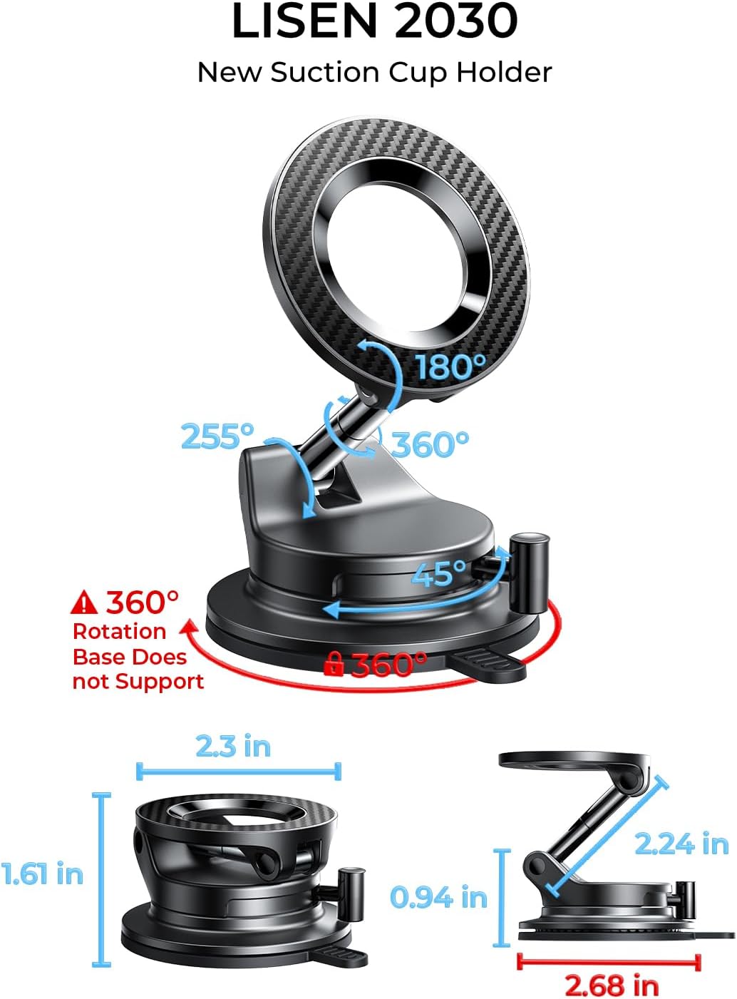LISEN for Magsafe Car Mount
