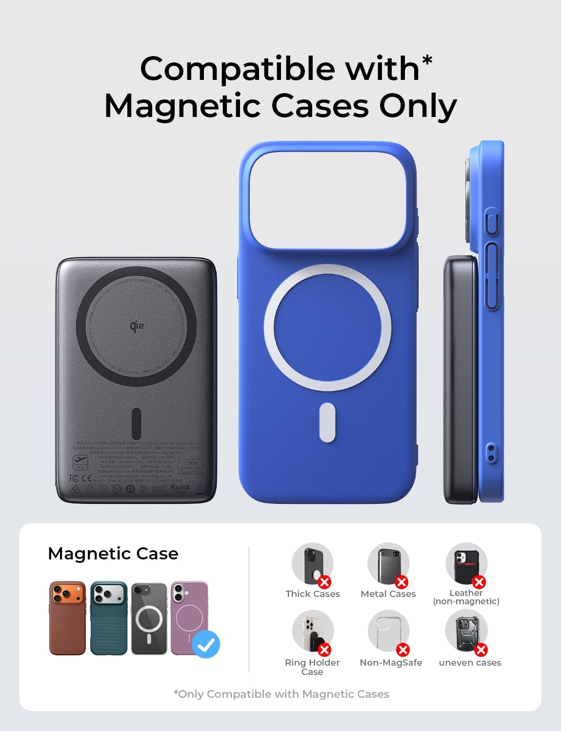 LISEN for Magsafe Power Bank 10000mAh