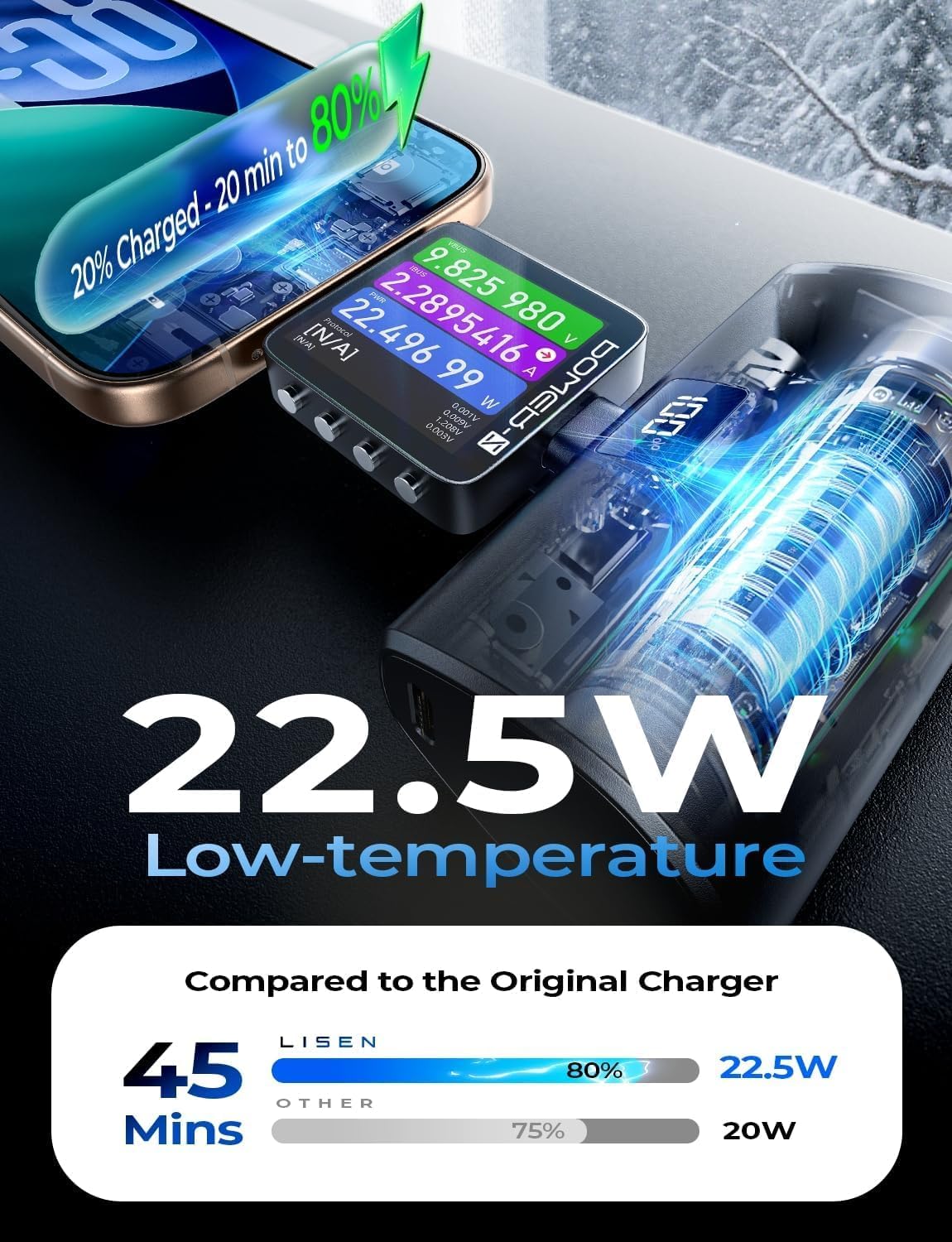 LISEN Capsule Mini USB-C Power Bank