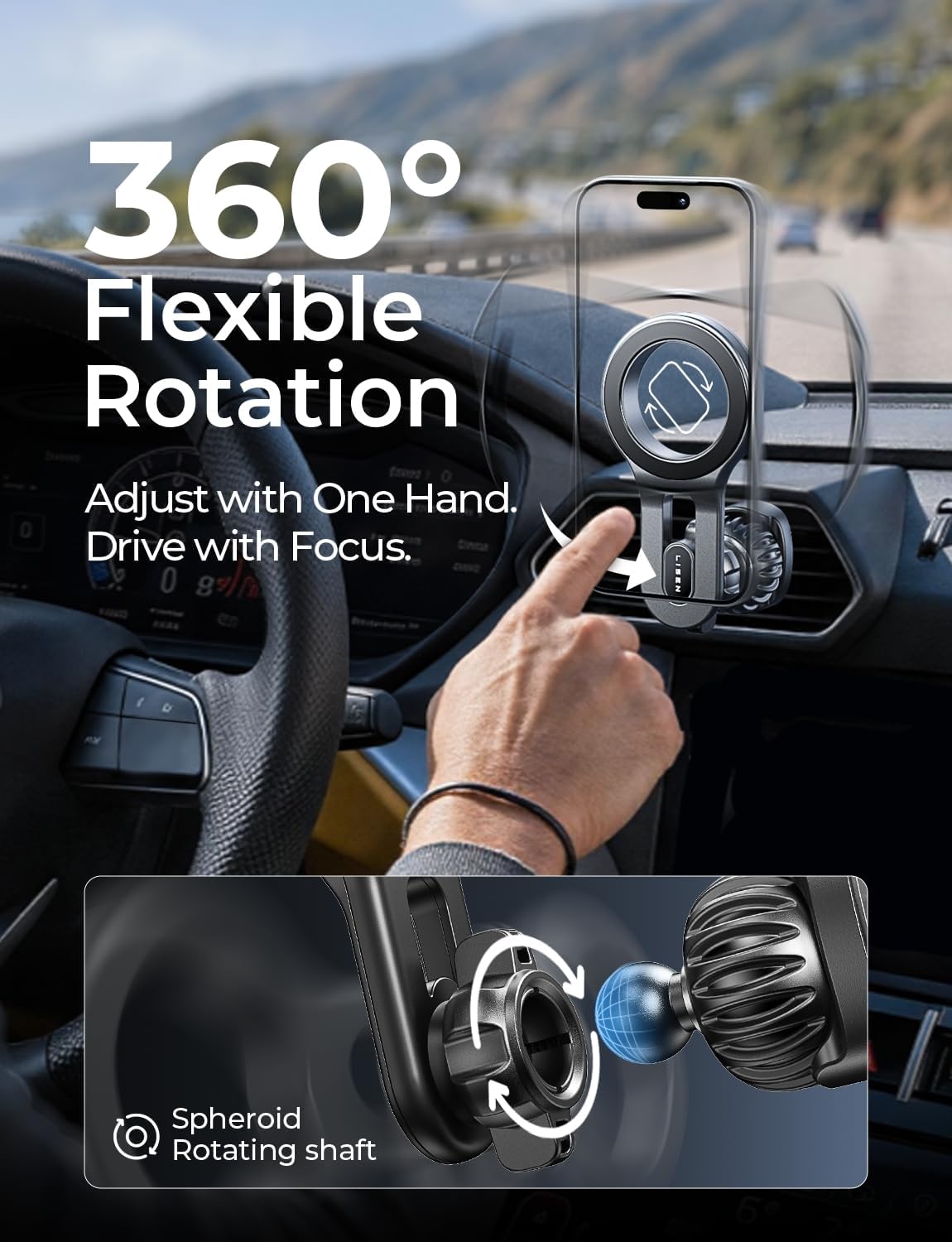 LISEN for MagSafe Car Mount, 2026