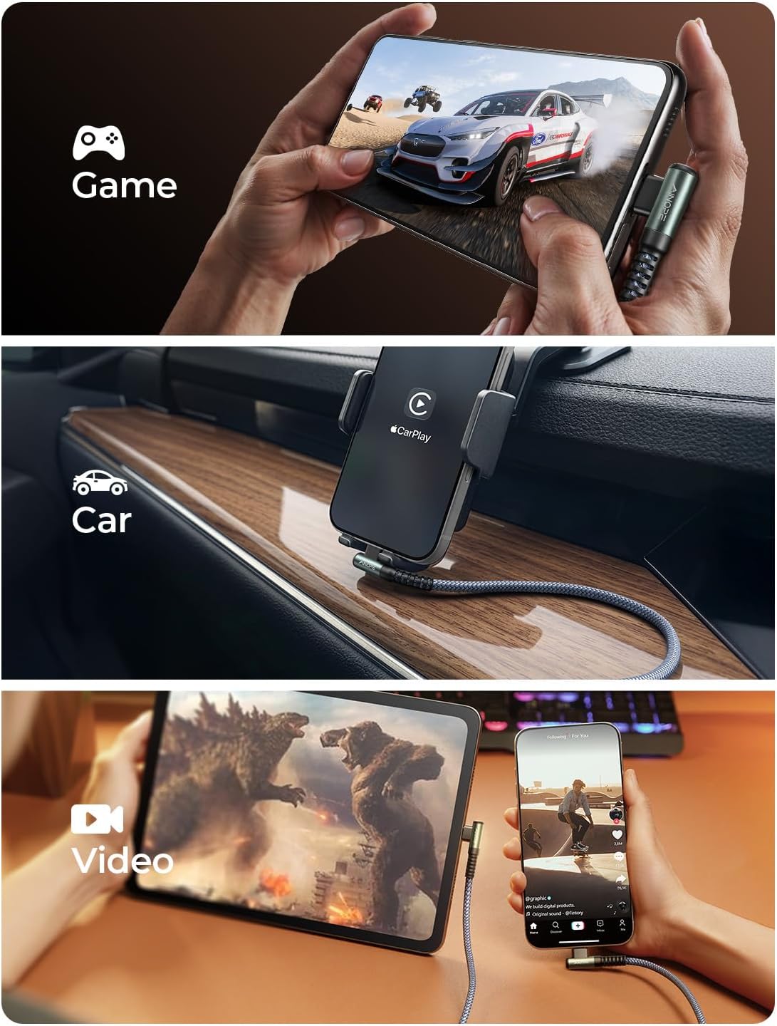 AINOPE USB C Charger Cable