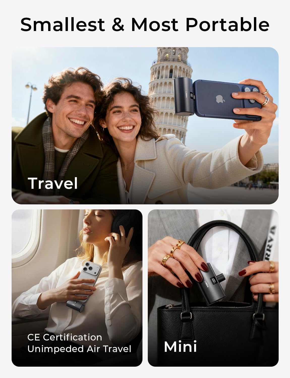 LISEN Capsule Mini USB-C Power Bank