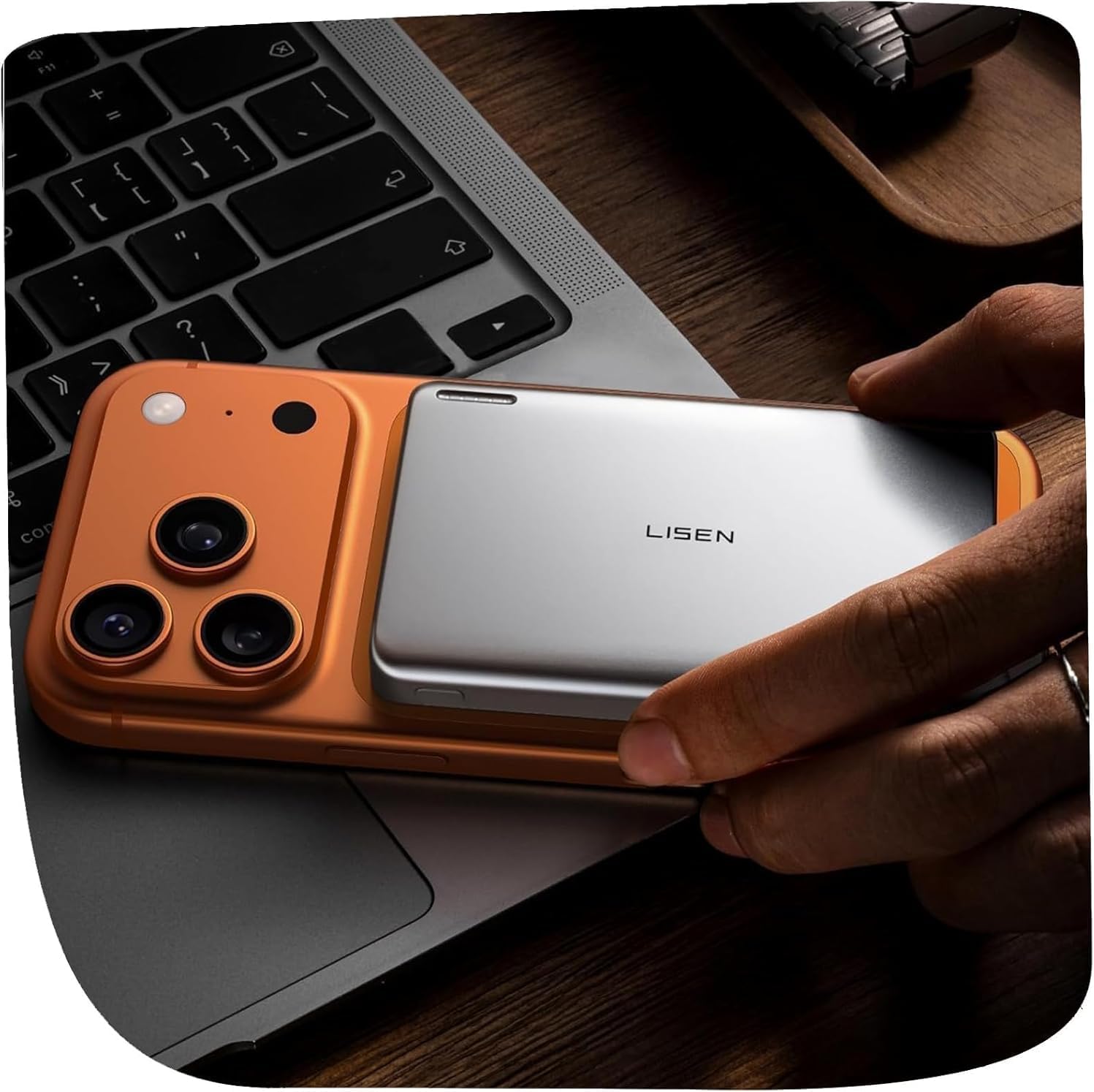 LISEN P601 Pro 27W Qi2 Ultra-Slim Power Bank