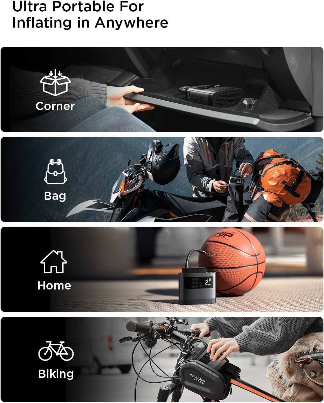 Lisen Cordless Tire Inflator