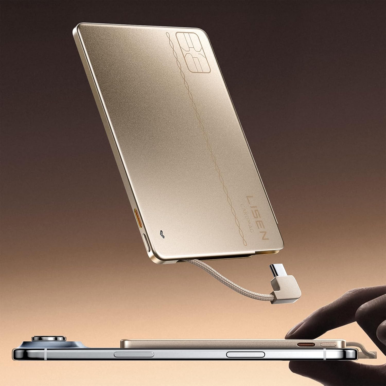 LISEN 0.2‘’ Charge Card Phone Charger