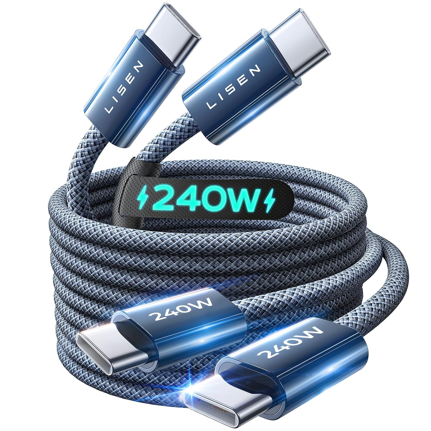 LISEN 240W USB C to USB C Cable