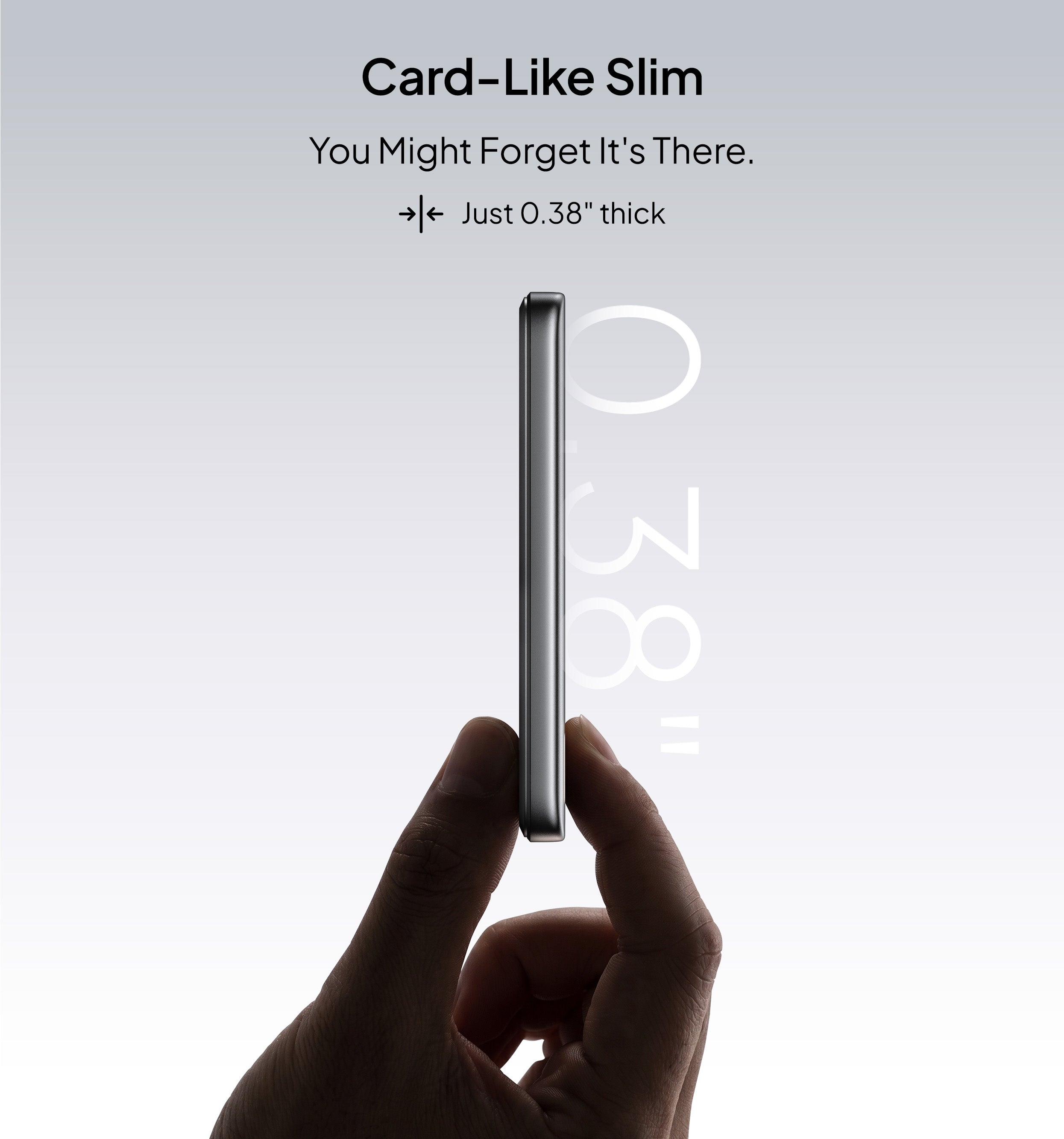 LISEN Qi2 15W Ultra Slim MagSafe Battery Pack