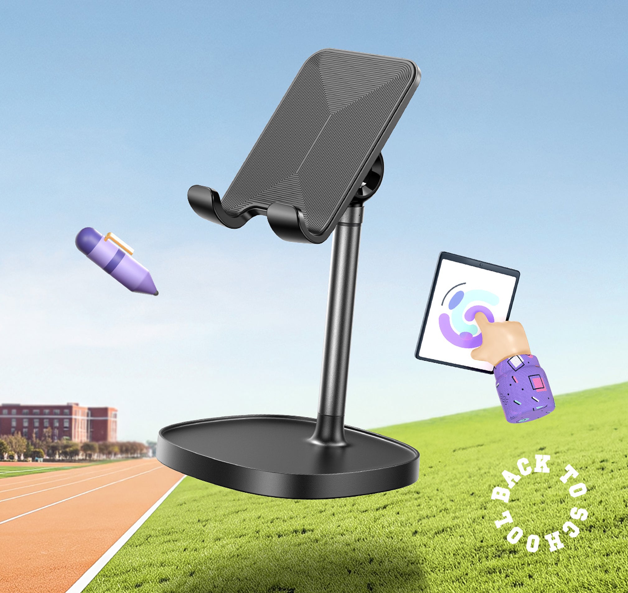 Lisen Adjustable Cell Phone Stand for Desk