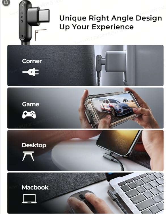 LISEN 240W USB C Kabel 2M