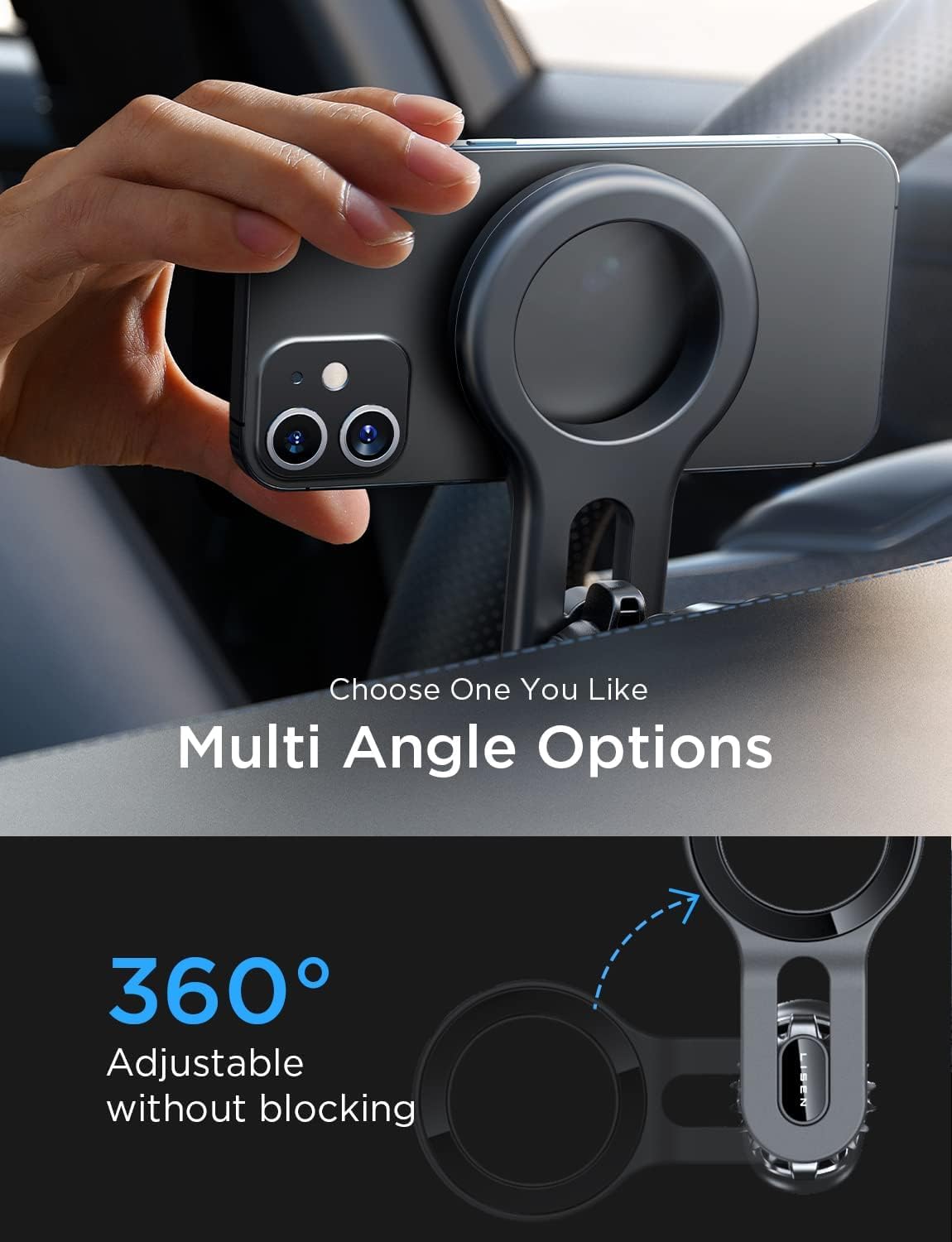 LISEN for MagSafe Car Mount, 2026