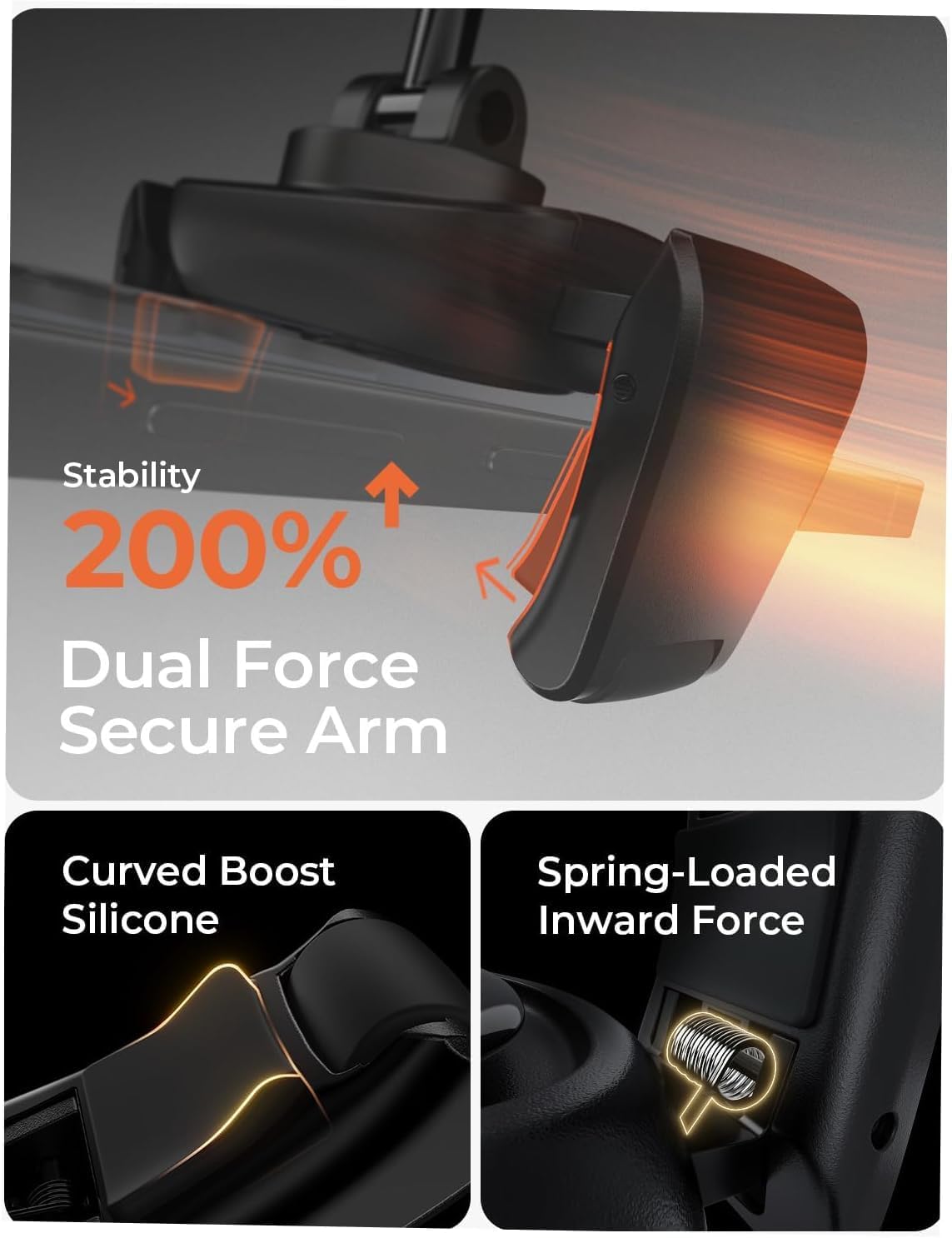 LISEN Suction Car Phone Holder, [Industry First]