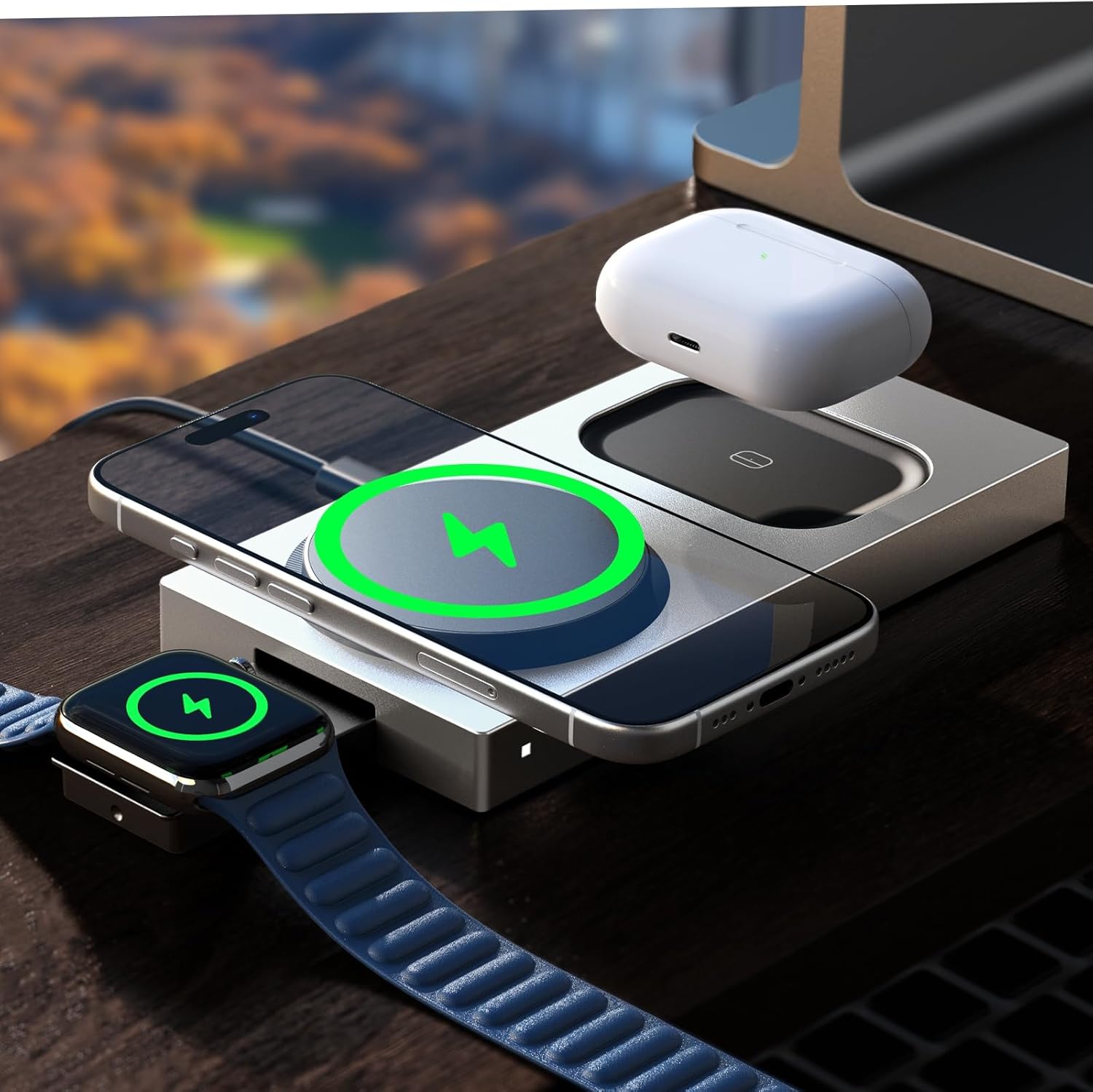 LISEN Qi2 Charging Station