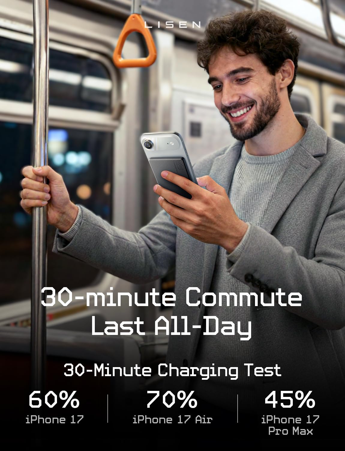 LISEN 0.2‘’ Charge Card Phone Charger