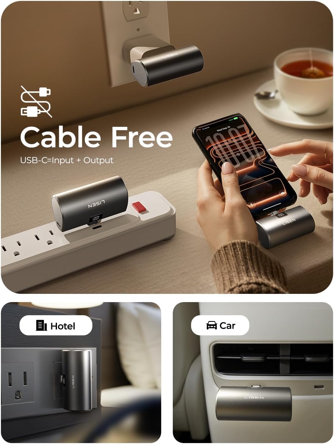 LISEN Capsule Mini USB-C Power Bank
