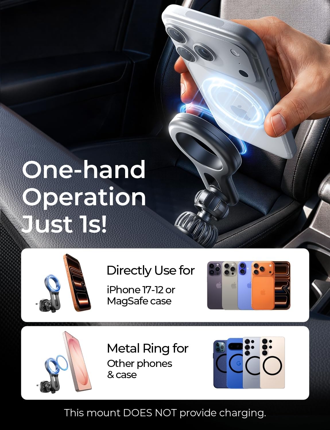 LISEN for MagSafe Car Mount, 2026
