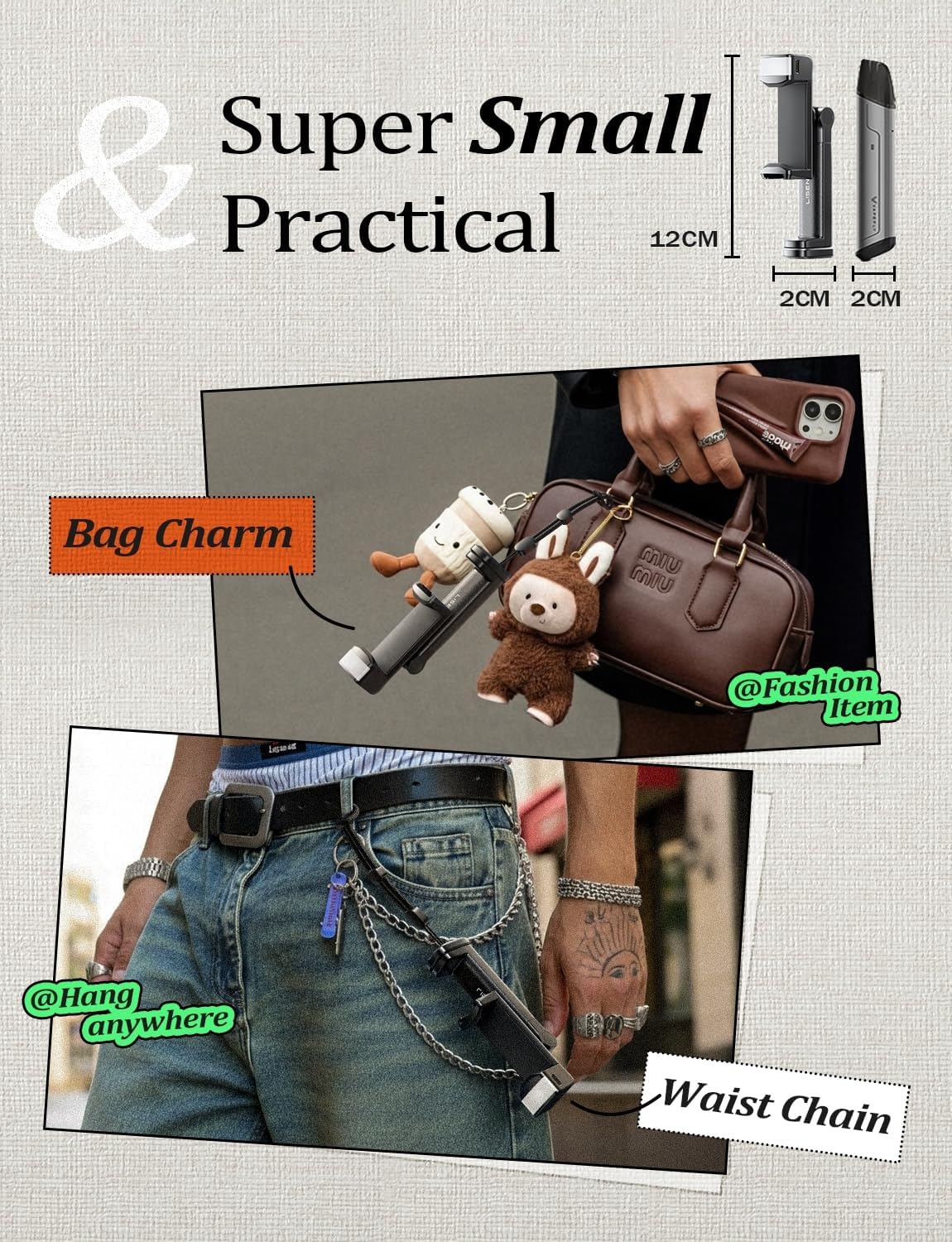 LISEN Idea Travel Gifts Cool Stuff Best Airplane Gadgets 2026 Travel Essentials Phone Holder for Valentines Day Gifts Him Gadgets for Men MagSafe Accessories Cruise Must Haves Essentials 2026