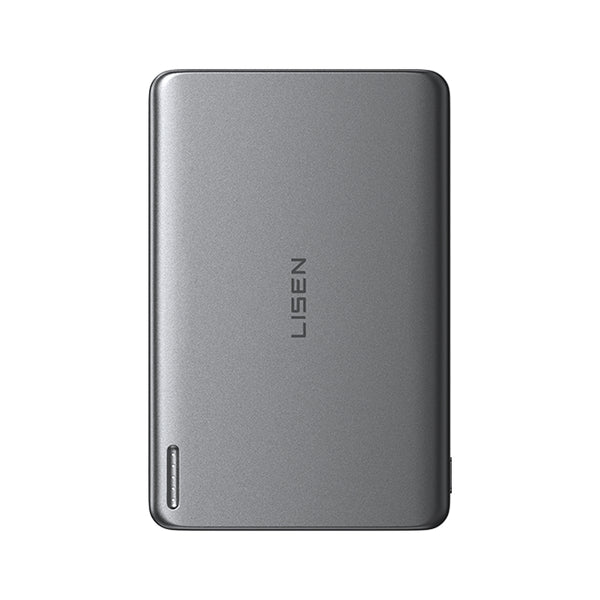 LISEN P601 Qi2 Power Bank Ultra-Slim 5,000mAh